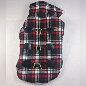 Plaid Medium Sized Dog Coat